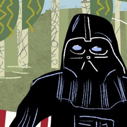 Darth Vader on a Picnic with a Nudist